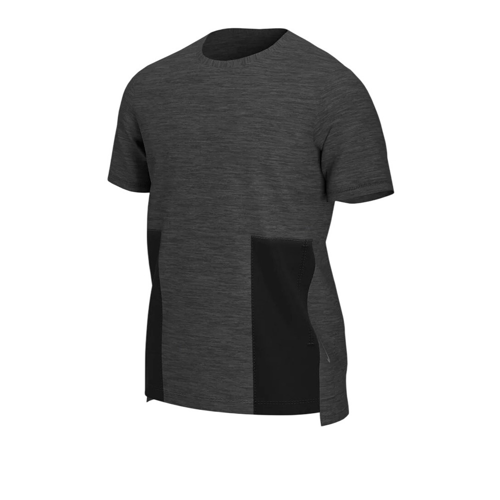 Nike Dri-Fit Statement T-Shirt Mens Small Charcoal Gray Black Training Top S